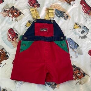 Colorblock 2T shortalls